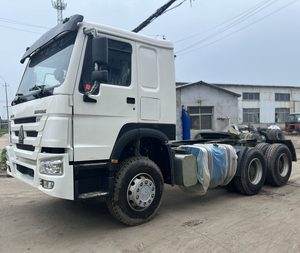 Camion HOWO371 de marque chinoise, le plus vendu, meilleur prix, livraison directe d'usine, tête de tracteur HOWO 6x4 371HP en stock, pour le transport de marchandises, à vendre - Product Image 2