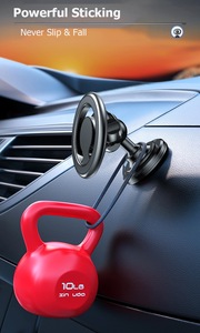 Supporto magnetico per telefono 2024 D19 con gancio in metallo 360 rotazione regolabile per auto porta presa d'aria supporto per auto - Product Image 3