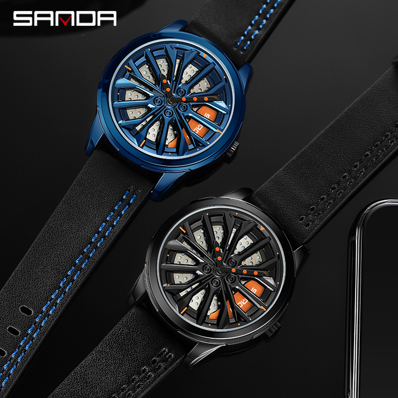 時計 SANDA SANDA P1063 Men's Quartz Watch - Stylish & Water Resistant