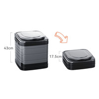Grand tabouret de voiture pliable en plastique, tabouret d'urgence, Portable, pliable, toilettes de Camping pour l'extérieur