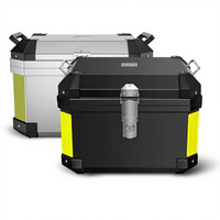 Super Septembre : Top Case Moto OEM Personnalisé en PP Rigide 57L, Caisse Arrière Amovible avec Serrure, Étanche