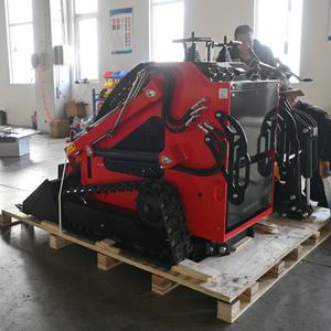 नए प्रकार के मिनी स्किड स्टीड ट्रैक लोडर पीछे पैदल चलना लोडर अटैचमेंट के पीछे चलना - Product Image 4