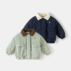 2025 gros <span class=keywords><strong>hiver</strong></span> décontracté vêtements pour enfants garçons veste chaud manteau d'<span class=keywords><strong>hiver</strong></span> pour 2-6 ans garçons - Product Image 1