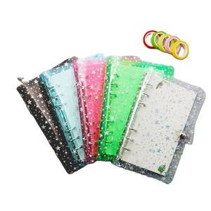 Bán Sỉ Bìa Mềm A6 PVC Trong Suốt Chất Kết Dính Ngân Sách Sổ Tay Xoắn Ốc Vòng Buộc Ngân Sách Dạng Lỏng Tùy Chỉnh Số Lượng Lớn - Product Image 1