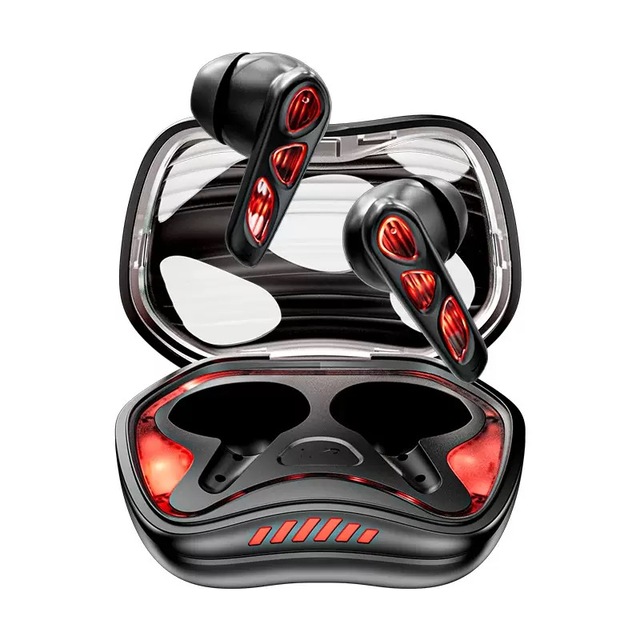 YX36 Ultra-Low Latency Wireless Gaming Atmosphere Light Earphones BT 5.4 ANC ENC Noise Cancelling TWS Gaming Earbuds