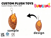 Peluche OEM de haute qualité en tissu doux pour enfants, idéale comme cadeau promotionnel d'entreprise