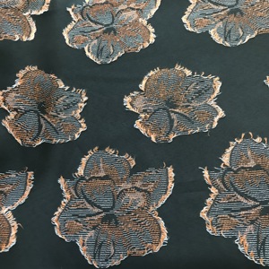 Dễ Dàng Chăm Sóc Durab Mùa Hè Chất Lượng Cao Polyester Satin Floral Print Vải Cho Trang Phục - Product Image 3