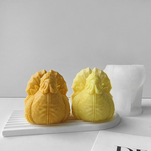 J10-258 qua biên giới gà nướng Silicone khuôn tự chế rang Thổ Nhĩ Kỳ trang trí tự làm hương thơm nến khuếch tán đá khuôn mẫu - Product Image 6