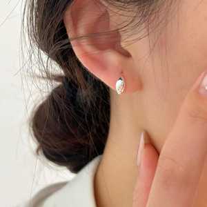 Pendientes de Perlas Chapados en Oro de 18k, Producción Propia Transfronteriza para Mayoristas, Metal Hipoalergénico, Estándar ASTM 316L - Product Image 4
