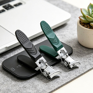 Angled Nail Clippers Wide Jaw Opening Portable For Home And Travel Use - Product Image 1