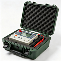 Testeur numérique de résistance d'isolement 1000V 2500V Mégohmmètre numérique à gamme automatique pour usage industriel haute tension