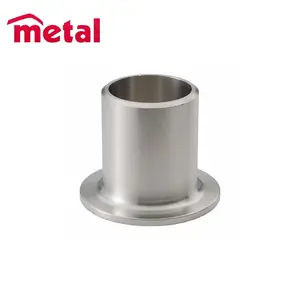 Metal carbono acero inoxidable 304 316L instalación de tuberías sanitaria soldadura virola ISO SMS DIN Tri abrazadera PTFE virola