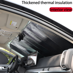 Wholesale High Quality Car Windshield Foldable Front Visor Heat <b>Cover</b> Rear Block Window <b>Screen</b> Shade Reflective Sunshade - Product Image 5