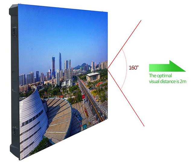 HD P2.5mm full color indoor led billboard display front service led screen