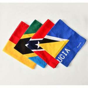 Bandana Cuadrada Multifuncional de Algodón con Bandera de EE. UU. de 54*54cm, Pañuelo Mágico Cuadrado, Venta al por Mayor en Stock - Product Image 2