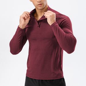 Custom Mens Fitness Running Sports Wholesale Men Thermal Muscle Athletic <b>Gym</b> Compression <b>Long</b> <b>Sleeve</b> T Shirt - Product Image 2