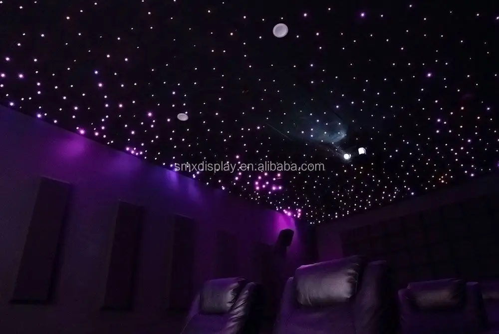 Ster Plafond Nacht Sterrenhemel Kroonluchter Licht Home Theater Bar Ster Plafond Met Afstandsbediening Vochtbestendig