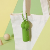 Lampe torche LED haute efficacité rechargeable, lampe pendentif porte-clés créative, lampe de nuit portable en silicone, cadeau