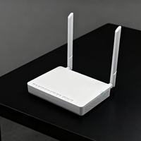 Router WiFi F660 GPON XPON ONU, Terminal de Red Óptica FTTH con 1GE 3FE Voz para Acceso a Red de Fibra de Banda Ancha para el Hogar