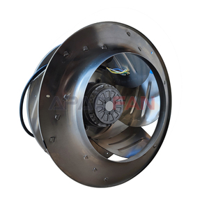 พัดลมแบบแรงเหวี่ยงสามเฟส R4D450-AK01-01 ขนาด 450 มม. 400VAC 1380 รอบต่อนาที 5600CFM 1200 วัตต์ ใบพัดโค้งหลัง สำหรับงานระบายอากาศ - Product Image 1