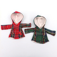 Vêtements de poupée pour poupées BJD de 13 cm, mini-tenue Zsiga Ga Zi Jie, manteau et robe longue, modèle WT15, tissu Ob11, tenue de remplacement, échelle 1:12