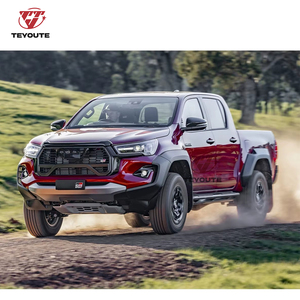 4X4 Car Accessories Facelift Upgrade Sets Front Bumper Guard for Hilux Revo 2021-2024 <strong>Restyle</strong> Modified to GR Grille Body Kit - Product Image 5