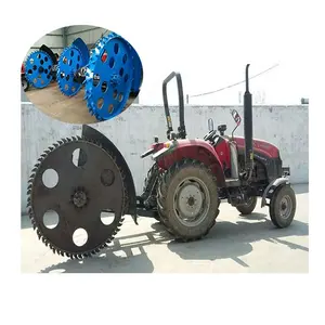 Orchard fertilizing chain trencher adjustable ditch depth underground pipelines installed Trenching equipment Factory sales