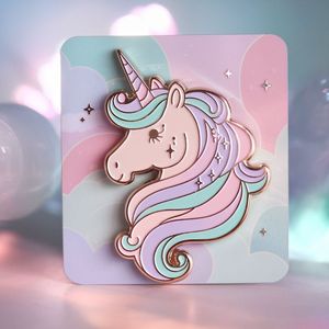 Venta al por mayor <span class=keywords><strong>de</strong></span> broches <span class=keywords><strong>de</strong></span> pelo <span class=keywords><strong>de</strong></span> unicornio <span class=keywords><strong>de</strong></span> esmalte duro suave personalizados alfileres <span class=keywords><strong>de</strong></span> cola <span class=keywords><strong>de</strong></span> unicornio - Product Image 4