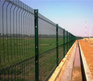 Valla de malla curva 3D duradera, valla de alambre soldado curvado, <span class=keywords><strong>barrera</strong></span> de seguridad de acero galvanizado para escuelas y estacionamientos - Product Image 2