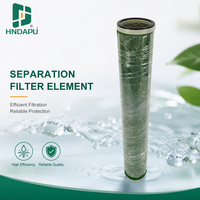 Élément filtrant séparateur PTFE personnalisé TOPEP 120x760mm, cartouche filtrante pour la séparation huile-gaz, pour filtration industrielle