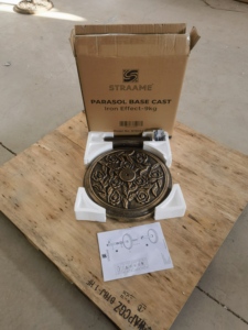 Base <span class=keywords><strong>de</strong></span> <span class=keywords><strong>parasol</strong></span> effet <span class=keywords><strong>fonte</strong></span> 9kg - Product Image 3
