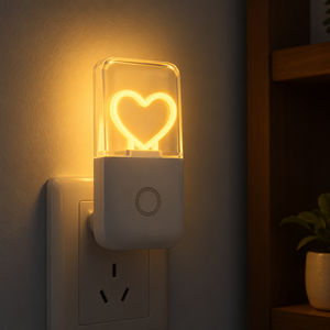 Veilleuse à intensité variable à brancher, capteur de lumière, 3 niveaux de luminosité, 0,5W, économie d'énergie, pour chambre et couloir, directement de l'usine - Product Image 2