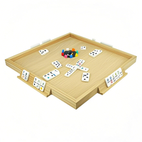 Table de dominos en bois à vendre, table de dominos sans pieds, fabrication sur mesure, logo personnalisé, table de dominos en bois pour jouer au jeu de dominos