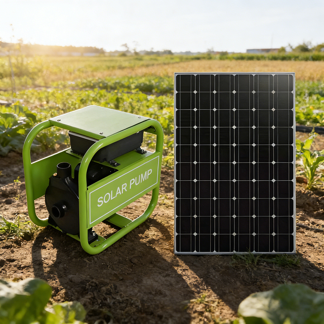 High-Pressure 6m³/h Max Flow Brushless Centrifugal Solar Water Pump 26m Max Head 48V DC AC/DC Wide Voltage Stainless Steel