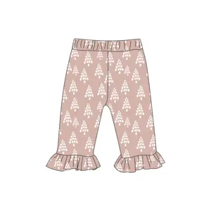 Wholesale summer style kids pants girls cartoon pattern leggings pull pants
