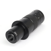 SAQNTID Adjust 0.35X Optical Lens Magnification C-mount for Industrial Camera Eyepiece Magnifier