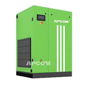 เครื่องอัดอากาศแบบสกรูไร้น้ำมัน APCOM 7.5kW 11KW 15KW 22KW 30kW 37KW 45KW 55KW เครื่องอัดอากาศอุตสาหกรรมไร้น้ำมัน 15 22 37 45 55 กิโลวัตต์ - Product Image 2