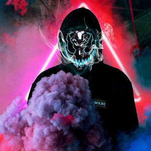 2023 <span class=keywords><strong>Halloween</strong></span> LED <span class=keywords><strong>masque</strong></span> en ligne Offre Spéciale <span class=keywords><strong>masque</strong></span> lumineux lumière froide <span class=keywords><strong>Halloween</strong></span> <span class=keywords><strong>peur</strong></span> noir sanglant horreur fête <span class=keywords><strong>masque</strong></span> usine - Product Image 4