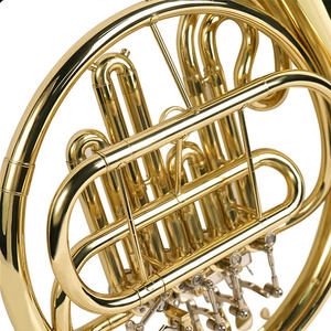 JinBao <span class=keywords><strong>Instrument</strong></span> à vent Corno-m JBFH-700 Hornerner Baltopha <span class=keywords><strong>Cor</strong></span>-s Trombone à clé unique en Si bémol en laiton - Product Image 4