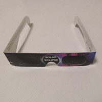 2024 lunettes d'éclipse solaire en gros conception personnalisée éclipse visualisation 3d papier lunettes d'éclipse solaire
