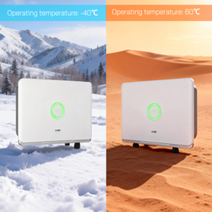 Convertisseur d'énergie solaire connecté au réseau de 6 kW avec tension d'entrée MPPT de 90-550 V et courant de sortie nominal de 26,1 A - Product Image 5