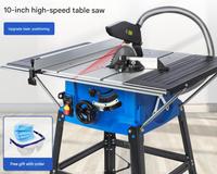 Scie à table pour le travail du bois LUXTER de 10 pouces / Machine de découpe haute puissance