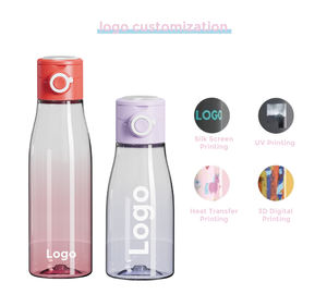 Bouteilles d'eau de 700 ml sans BPA, étanches, avec bouchon à boire directement pour le camping - Product Image 4