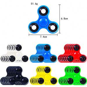 Venta al por Mayor de Fidget Spinners de Tres Brazos, Juguetes EDC de Plástico ABS para Aliviar el Estrés - Product Image 2