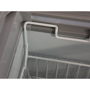 Congélateur à glaces avec porte coulissante à refroidissement direct de couleur blanche pour magasin de proximité - Product Image 5