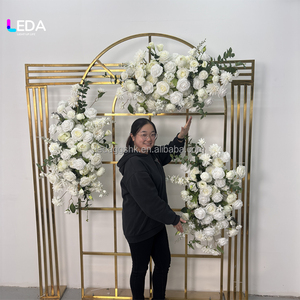 Camino de Mesa de Rosas Blancas Personalizado para Boda, Flores Artificiales Suaves Hechas a Mano para el Día de San Valentín, Fiesta de Cumpleaños - Product Image 4