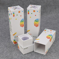 Couvercle et base en carton avec diverses spécifications personnalisées Cadeaux pour enfants Couvercle de pot à brosse et base en carton