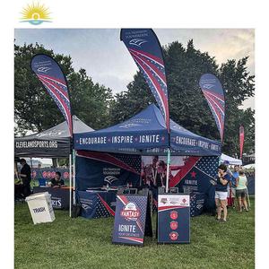 פרסום מותאם אישית מודפס חיצוני עמיד למים גשם 3 x3 אירוע gazebo קידום פופ-אפ אלומיניום מסגרת - Product Image 4