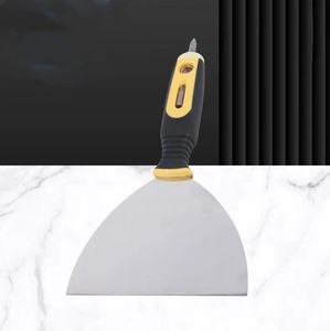 Rascador de cuchillos de 4 pulgadas y 6 pulgadas, hoja Flexible, espátula para masilla de hormigón, mango de goma y plástico con herramientas de punta de <span class=keywords><strong>METAL</strong></span> - Product Image 4