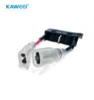 Sakelar Mikro Kustom dengan 2 Kabel & Konektor, Mikrosakelar 5A 125V 250V untuk Peralatan Rumah Tangga